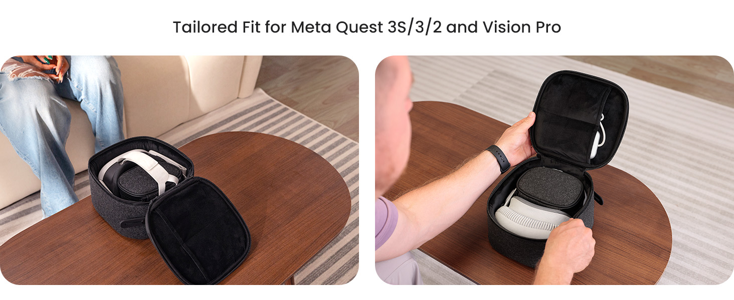 Tailored Fit for Meta Quest 3S/3/2 and Vision Pro