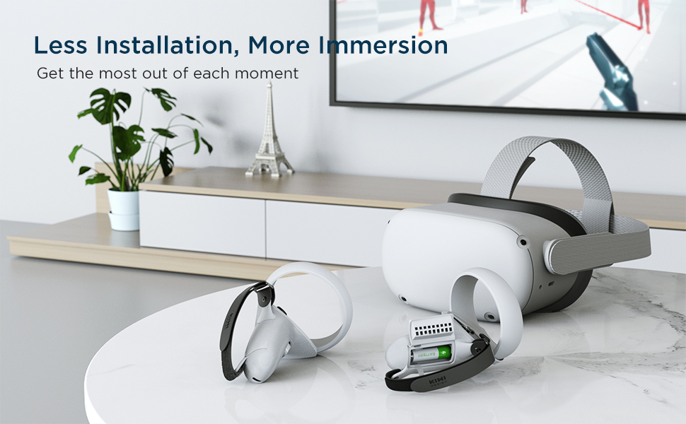 Less Installation, More Immersion  Get the most out of each moment