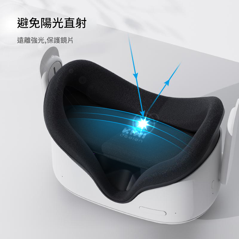 避免陽光直射 遠離強光,保護鏡片