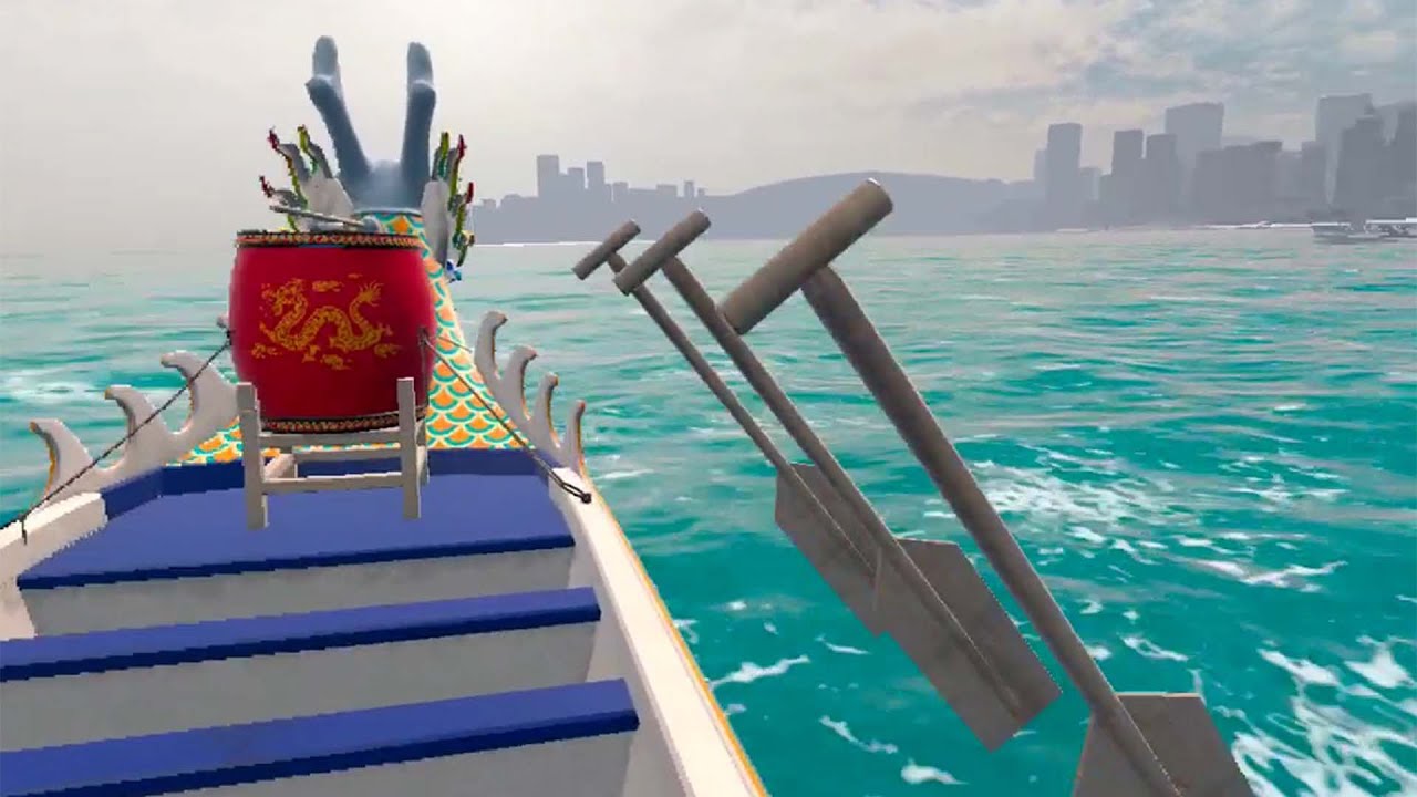 Dragon boat VR YouTube thumbnail